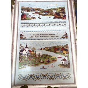 Harbour Village Cross Stitch Pattern By The Victoria Sampler Thea Dueck
